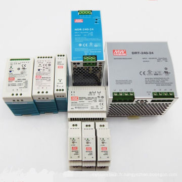 5W à 960W 3 ans de garantie certificats globaux toutes sortes din rail alimentation meanwell